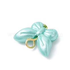 Opaque Acrylic Imitation Pearl Beads Pendants&nbsp;PALLOY-JF04296-02
