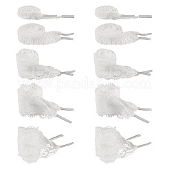 10Pcs 5 Styles Polyester Lace Shoelaces&nbsp;AJEW-TA0003-17
