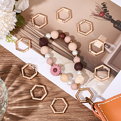 10Pcs Alloy Spring Gate Rings&nbsp;FIND-BBC0002-41