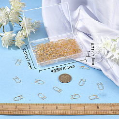 200Pcs Brass Hoop Earring Findings&nbsp;KK-CN0002-15