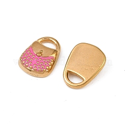 304 Stainless Steel Enamel Charms&nbsp;STAS-Z140-13G