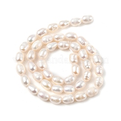 Natural Cultured Freshwater Pearl Beads Strands&nbsp;PEAR-I007-01B-05B
