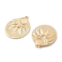 Brass Pendant Cabochon Settings&nbsp;KK-V003-05