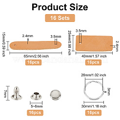DIY Blank Keychain Making Kit&nbsp;DIY-OC0010-99