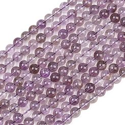 Natural Amethyst Beads Strands&nbsp;GG-CBA20C8-A02-10MM