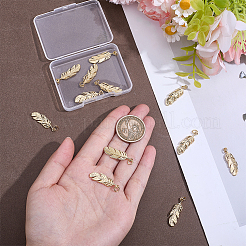 12Pcs Brass Pendants&nbsp;KK-BBC0027-66