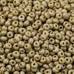 8/0 Baking Paint Glass Seed Beads&nbsp;X1-SEED-M012-02A-50