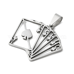 Non-Tarnish 201 Stainless Steel Pendants&nbsp;STAS-B052-03P