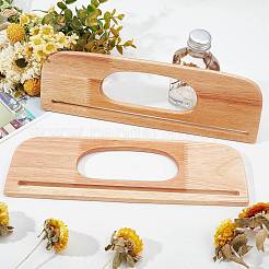 2Ppcs Wood Bag Handles&nbsp;WOOD-WR0001-04B