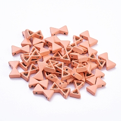 Spray Painted Alloy Multi-Strand Links&nbsp;LS-PALLOY-G268-K-008