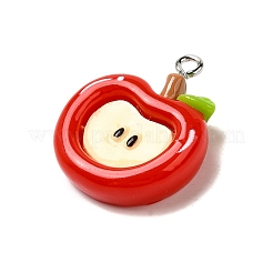 Opaque Resin Pendants&nbsp;RESI-K045-01C