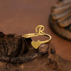 304 Stainless Steel Cuff Open Rings&nbsp;WGB82CC-01