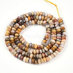 Natural Crazy Agate Beads Strands&nbsp;G-T141-37