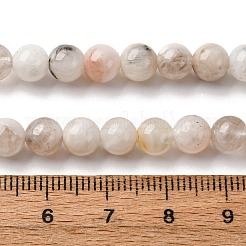 Natural White Moonstone Beads Strands&nbsp;X-G-I388-01-6mm