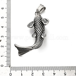 304 Stainless Steel Pendants&nbsp;STAS-Z126-10AS