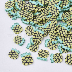 Handmade Polymer Clay Cabochons&nbsp;CLAY-S091-043B