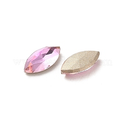Glass Rhinestone Cabochons&nbsp;RGLA-P037-09B-D223