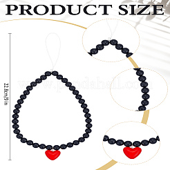 1Pc Resin Mobile Straps&nbsp;HJEW-LP0001-85
