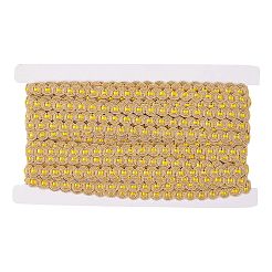 Nylon Braided Lace Ribbon&nbsp;SRIB-WH0006-25C