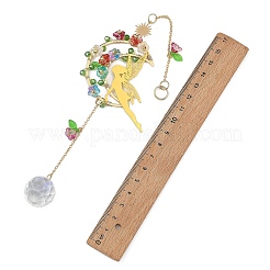 Stainless Steel Moon Fairy Suncatchers&nbsp;HJEW-JM04999