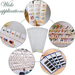64 Pcs 2 Styles Paper Hair Clip Display Cards&nbsp;CDIS-NB0001-16