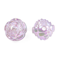 Plating Acrylic Beads&nbsp;OACR-N010-048B