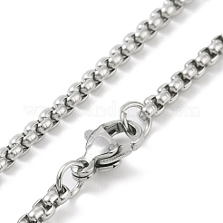 Non-Tarnish 201 Stainless Steel Pendant Necklaces&nbsp;NJEW-C034-37P