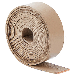 2M Flat Leather Cord&nbsp;LC-WH0007-07C-04