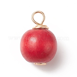 Spray Painted Wood Pendants&nbsp;PALLOY-JF02000