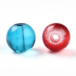 Baking Paint Transparent Glass Beads&nbsp;X1-DGLA-Q022-8mm-M
