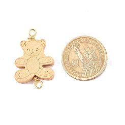 Spray Painted Wood Connector Charms&nbsp;PALLOY-JF01427-14