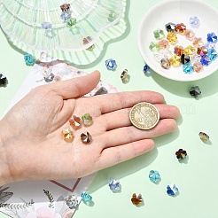 50Pcs 10 Colors Electroplate Glass Beads Strands&nbsp;EGLA-YW0005-69
