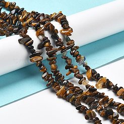 Natural Tiger Eye Beads Strands&nbsp;G-E607-A05
