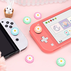 4Pcs 4 Colors Daisy Silicone Joystick Cap&nbsp;FIND-GF0007-37