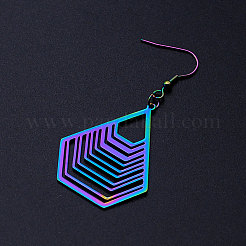 201 Stainless Steel Dangle Earrings&nbsp;STAS-S105-JN422