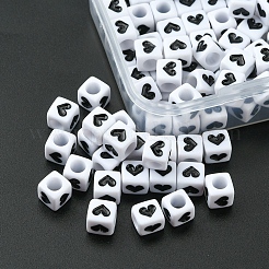 Opaque Acrylic Beads&nbsp;MACR-YW0002-25