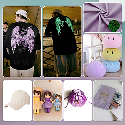 Luminous Velvet Super Soft Fabric&nbsp;DIY-WH0888-446E