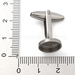 304 Stainless Steel Metal Buttons&nbsp;STAS-M084-12G-03