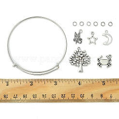 DIY Charm Bangle Making Kit&nbsp;DIY-FS0005-24
