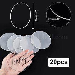 Transparent Acrylic Display Base&nbsp;OACR-NB0001-11C