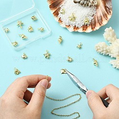 18Pcs 6 Styles Alloy Rhinestone Pendants&nbsp;FIND-CJ0004-03