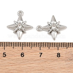 Alloy with Rhinestone Pendants&nbsp;RB-CBA7AC6-03P-02