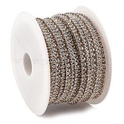 Brass Rhinestone Strass Chains&nbsp;CHC-T006-01H