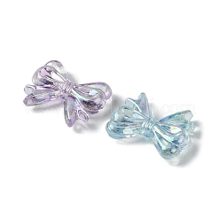 UV Plating Iridescent Transparent Acrylic Beads&nbsp;OACR-O006-07C