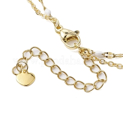 304 Stainless Steel Double Layer Chain Anklets&nbsp;AJEW-AN00632-02