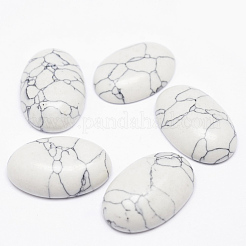 Synthetic Howlite Cabochons&nbsp;X-G-P215-10-20x30mm
