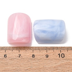 Two-Tone Imitation Gemstone Acrylic Beads&nbsp;AC-CBA7B05-20