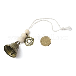 Iron Bell Hanging Ornaments&nbsp;HJEW-JM02523-02
