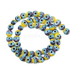 Handmade Evil Eye Lampwork Beads&nbsp;LAMP-C028-01-01