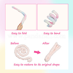10Pcs 5 Colors DIY Plush Sticks&nbsp;FIND-CP0002-68A